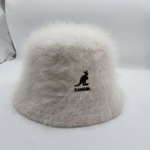 Kangol Furgora Angora Bucket Hat White